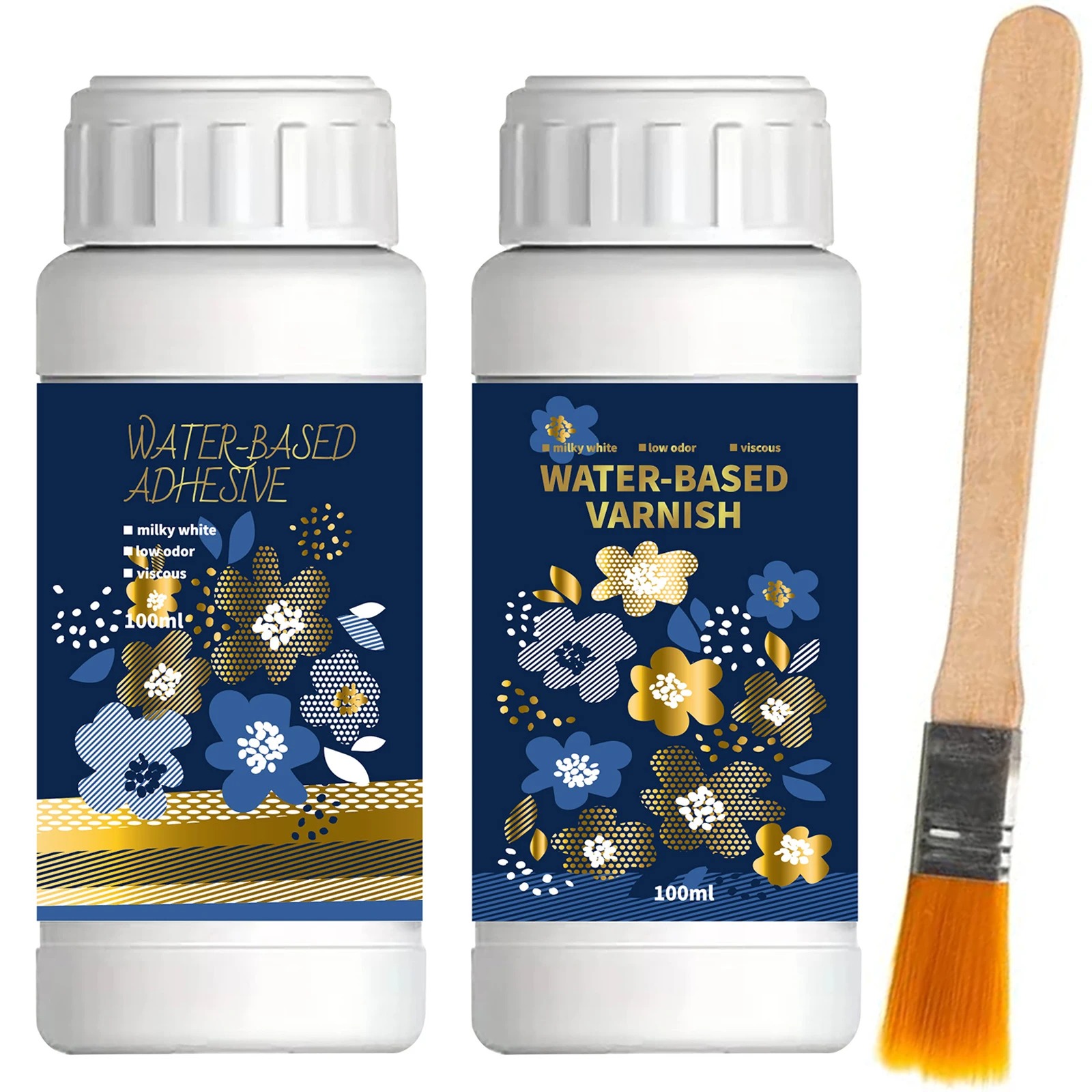 Kit adesivo dourado de folha d - Woodworking Resin avaliação e preço
